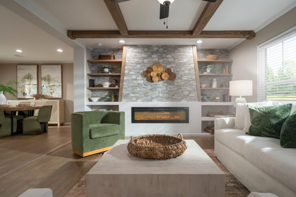 Volcani Ceramic Fireplace