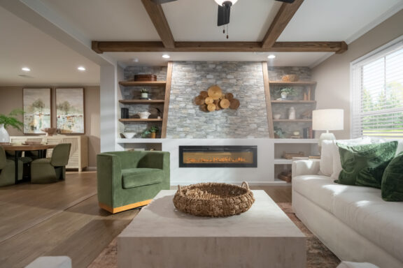 Volcani Ceramic Fireplace